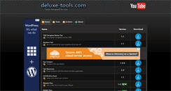 Desktop Screenshot of deluxe-tools.com