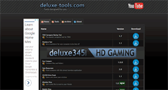 Desktop Screenshot of deluxe-tools.net